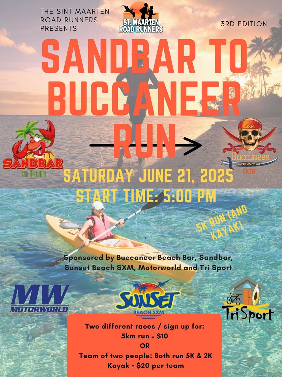 Sandbar to Buccaneer 5K & Kayak